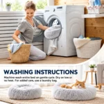 calming cat bed 5