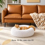 calming cat bed 6