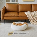 calming cat bed 6