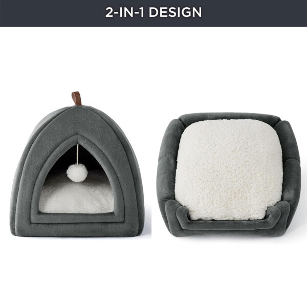 cat cave bed