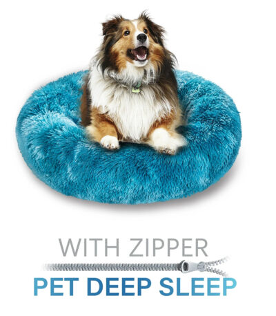 deep sleep calming dog bed