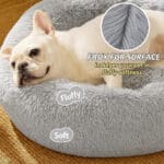 donut calming dog bed 1