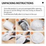 donut calming dog bed 4