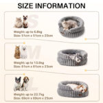 donut cat bed 3