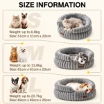 donut cat bed 3