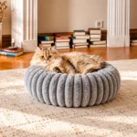 donut cat bed for indoor cats 8 1