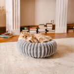 donut cat bed for indoor cats 8