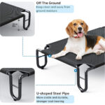 elevated cooling dog bed 2
