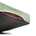 green dog bed 1