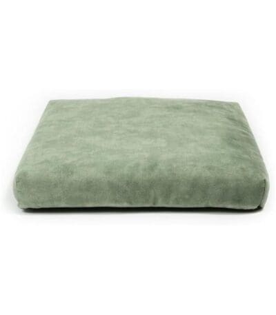green dog bed 2