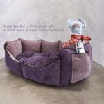 handmade luxury dog bed 1