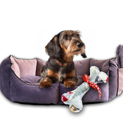 handmade luxury dog bed
