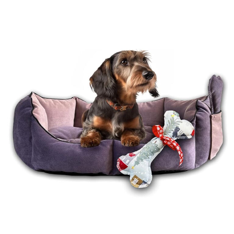 handmade luxury dog bed