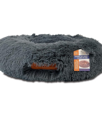 luxury calming dog bed