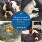 luxury calming dog bed 7