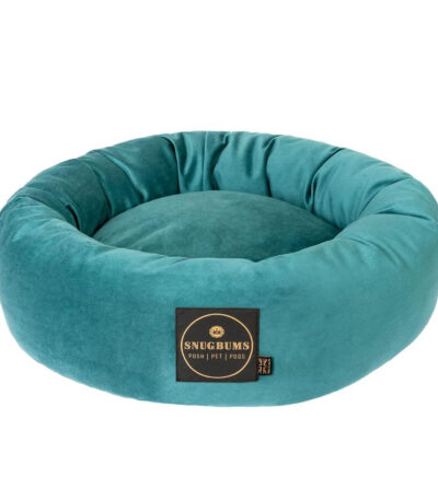 luxury velvet dog bed