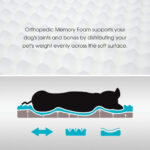 memory foam dog bed 3