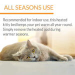 orthopedic cat bed for large cats 2