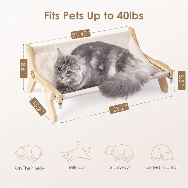 orthopedic cat hammock