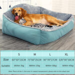 orthopedic dog bed with bolste 6