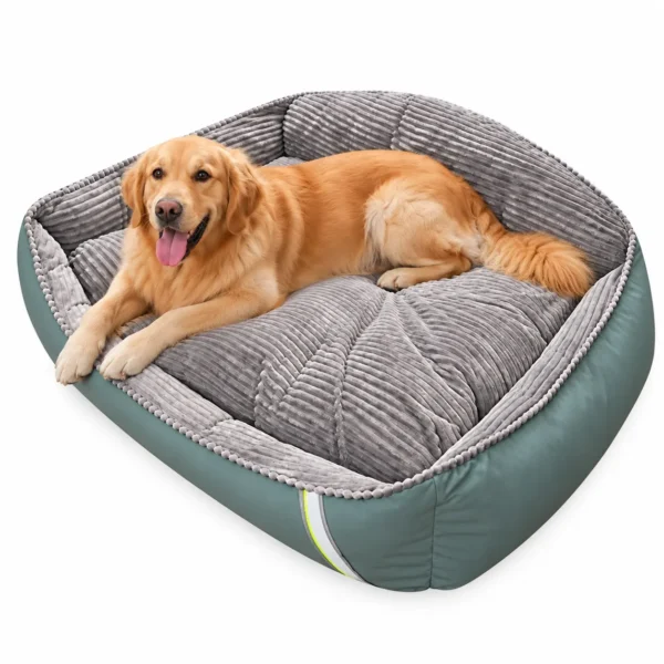 orthopedic dog bed with bolster