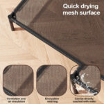 outdoor cooling dog bed 3