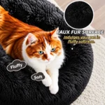 round cat bed 1