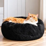 round cat bed 6