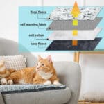 warming cat bed for indoor cats 2