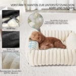 washable calming dog bed 2