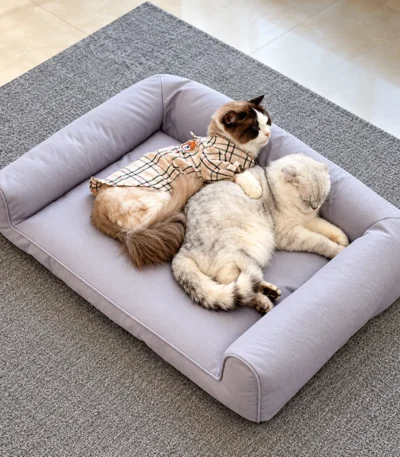 waterproof orthopedic cat bed 2