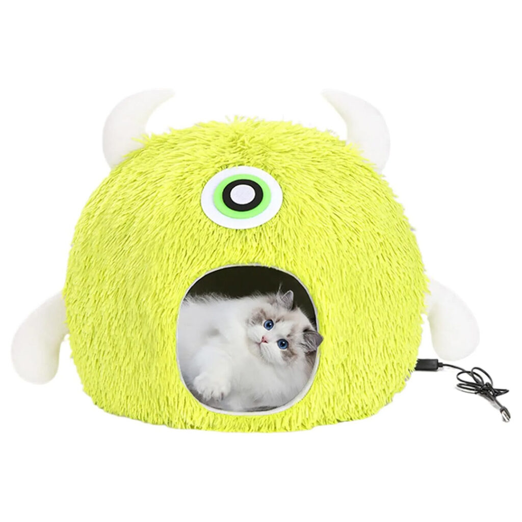 heated cat cave
