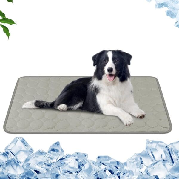 dog cooling mat grey