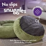 calming nest dog bed 4