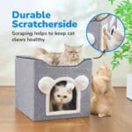 designer cat cave bed 1