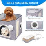 designer cat cave bed 5