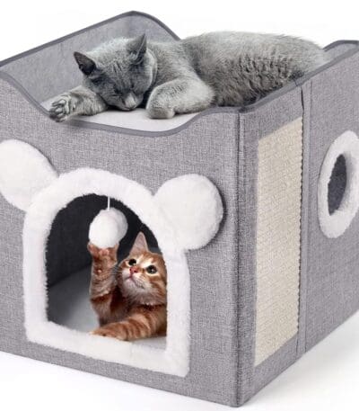 designer cat cave bed