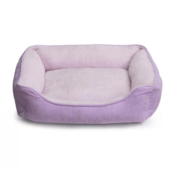 eco friendly dog bed purple