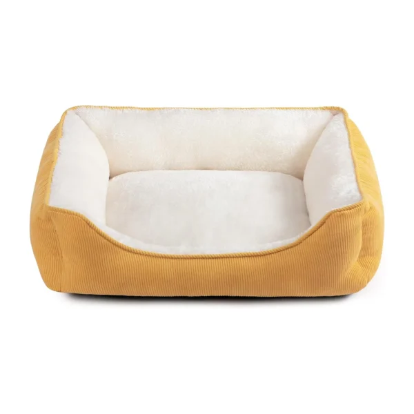 eco friendly dog bed yellow