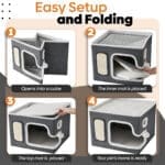 modern cat cave bed 3