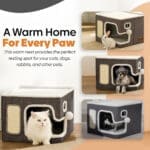 modern cat cave bed 6