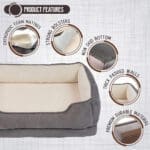 orthopedic dog bed for arthritis 2