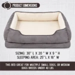 orthopedic dog bed for arthritis 6 2