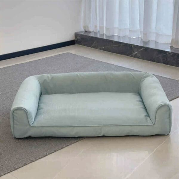 waterproof orthopedic cat bed green