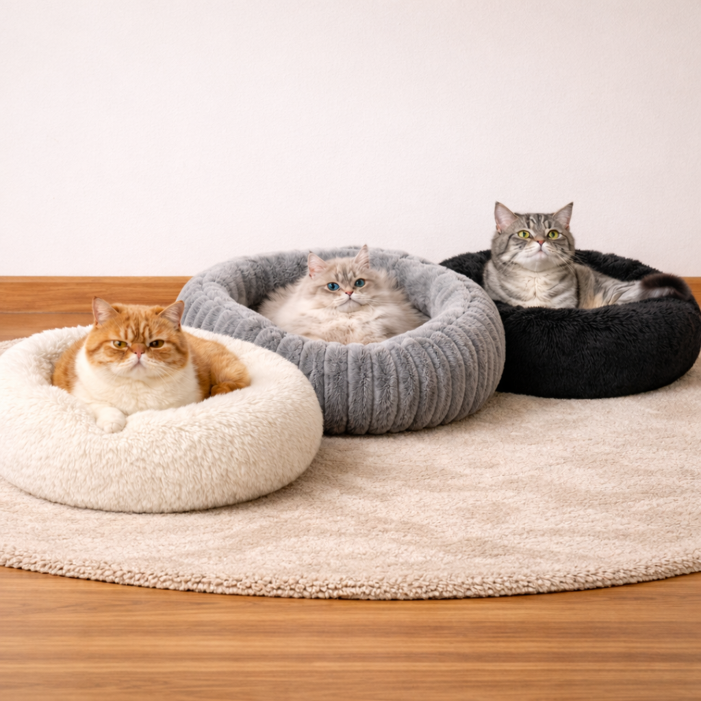 donut cat beds