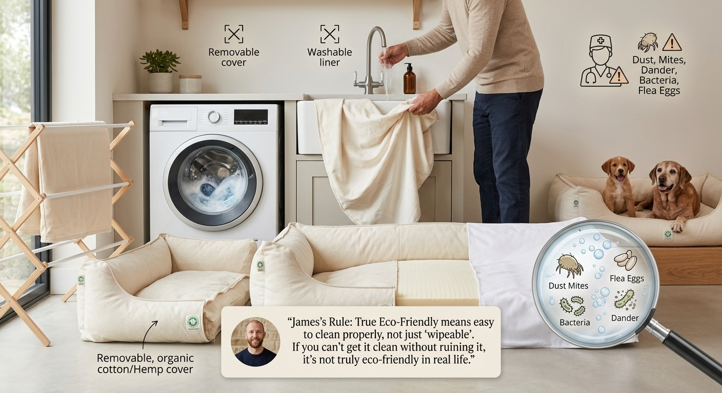 Washability and hygiene