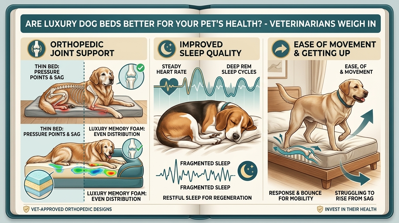 Veterinarians Weigh In Are Luxury Dog Beds Better for Your Pet’s Health