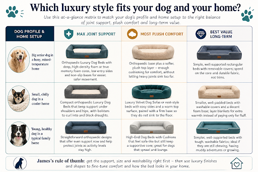 Which luxury style fits your dog and your home
